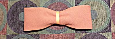Finished bow tie napkin step 5