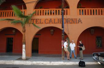Hotel California in Todos Santos, Mexico