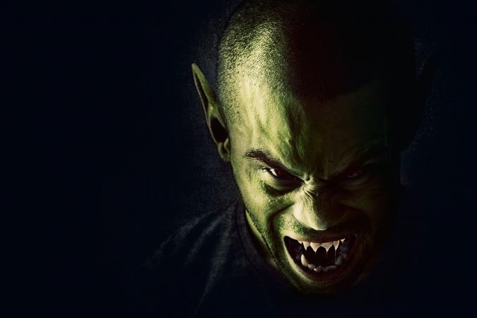 Man turned to monster