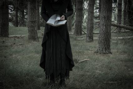 mysterious woman