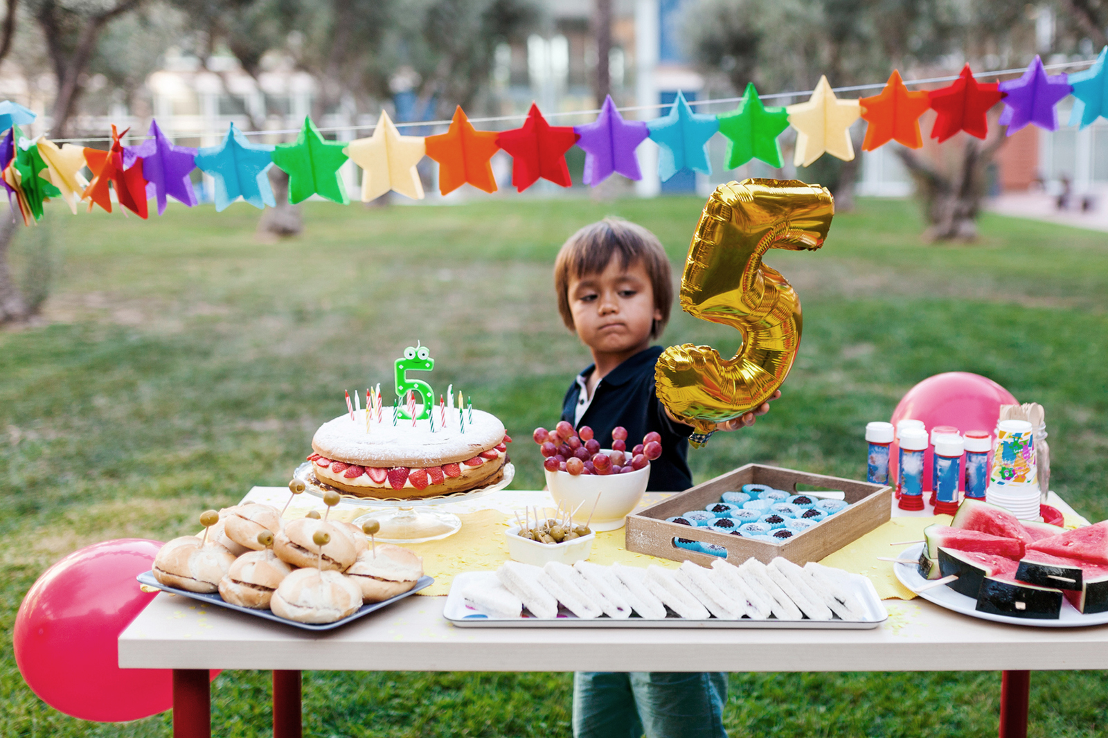 DIY Cake Decorating Party for Kids - Lemon Thistle