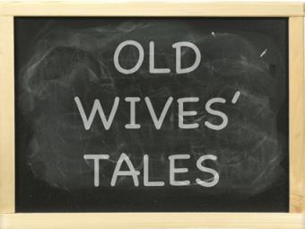 Old Wives' Tales Chalkboard