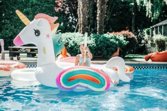 Summer Unicorn Pool Float