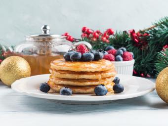 pancakes for Christmas breakfast