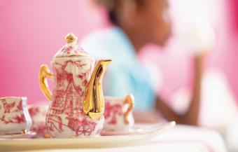 fancy teapot for tea party