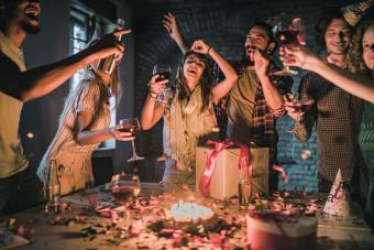 Dancing on a Birthday party