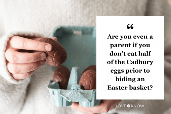 Funny Easter Quote Just For Parents