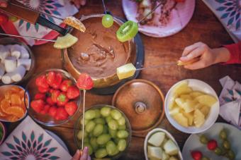 chocolate fondue party