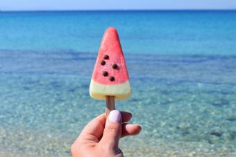 watermelon popsicle