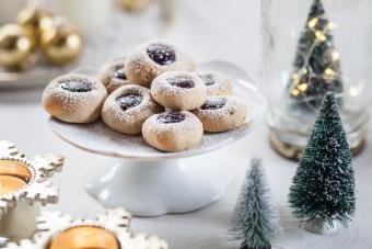 cookies on decorated table