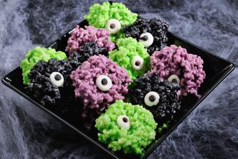 Halloween Monster Eyeball Crispies