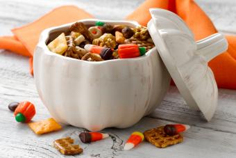 Halloween Birthday Party Snack Mix