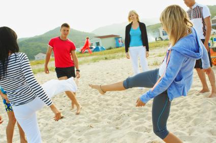 beach party game
