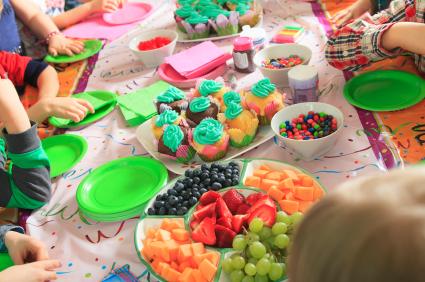 Kids party food
