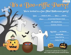 printable halloween party invitations lovetoknow