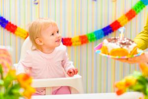 Baby's First Birthday Cake