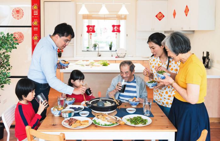 Celebrating Chinese New Year together