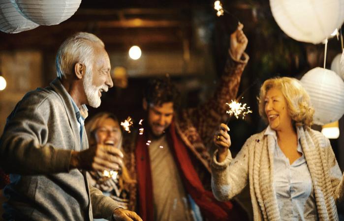 Family New Year's Eve Party