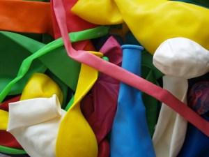 Look for discount party decorations.