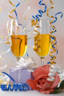 Champagne flutes