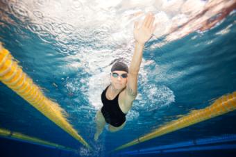 female swimmer