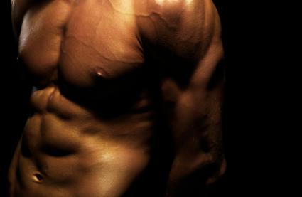 nude male chest