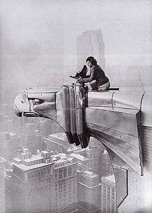 Margaret Bourke-White atop the Chrysler Building