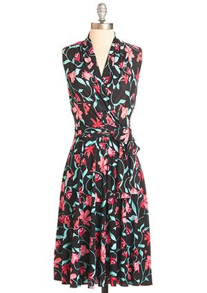 Modcloth Barcelona Fide Beauty Dress