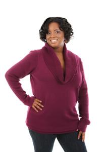 Cowl neckline