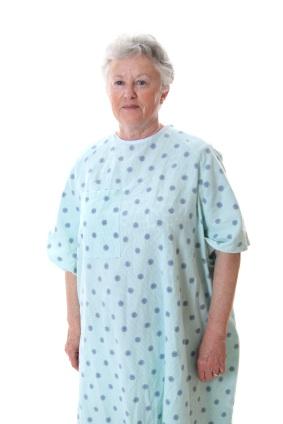 plus size hospital gown
