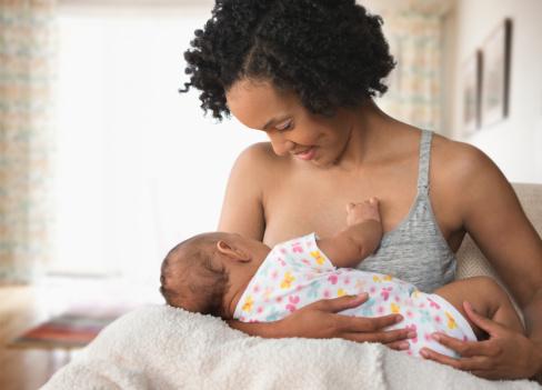 Breastfeeding baby