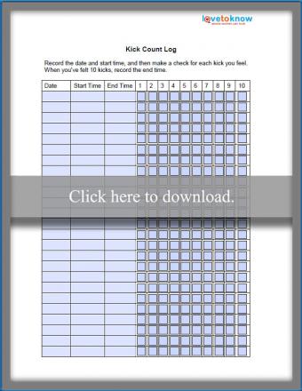 kick count log