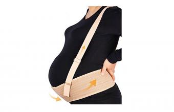 Aigori Maternity Support Belt with Shoulder Straps 