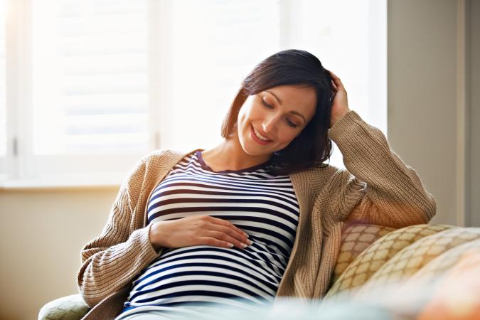 Maternity Striped Dress