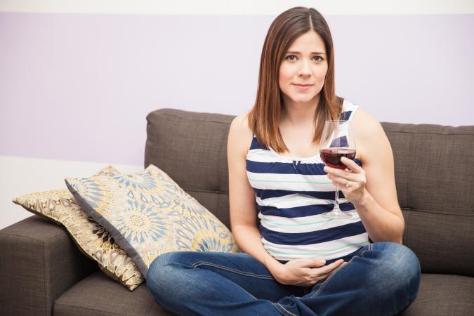 Drinking wine during pregnancy