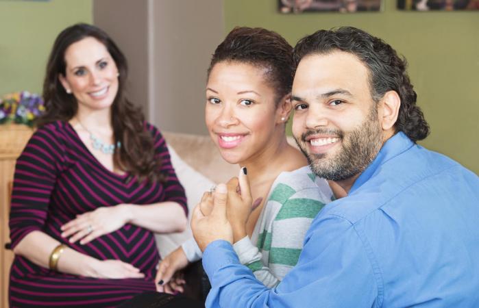 Couple with Surrogate Mother