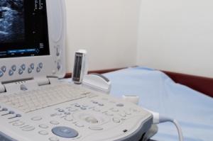 Ultrasound equipment in clinic