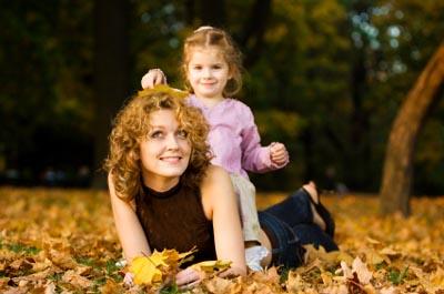 Photo of mother and child
