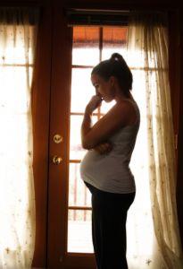 Teen girl worried about her pregnancy