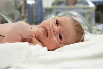Newborn Baby in NICU