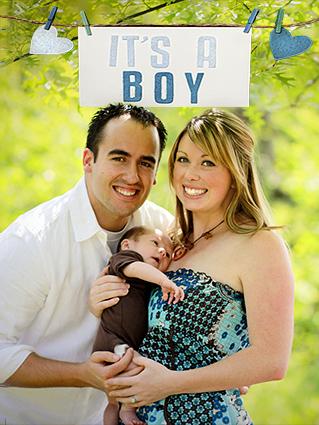 Photo Birth Announcement