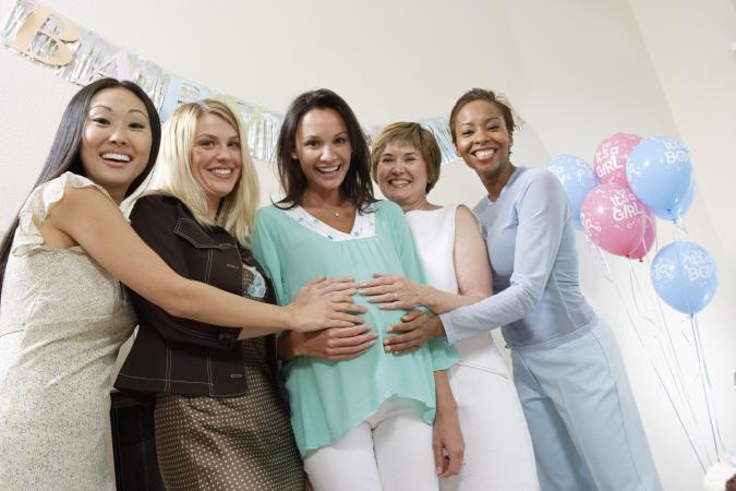 Women at a Baby Shower