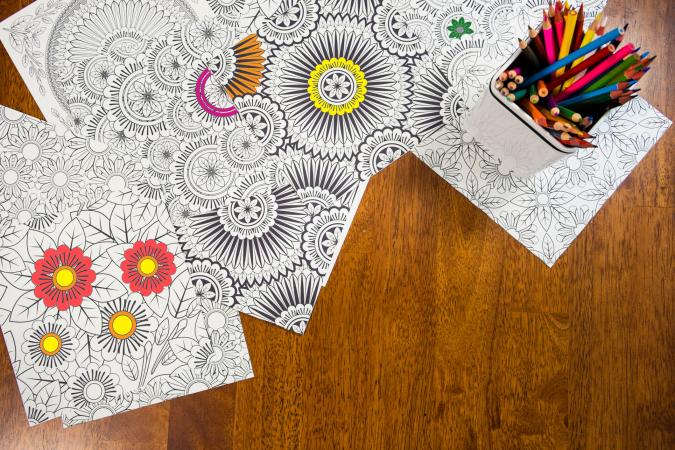 Adult Coloring Book Designs