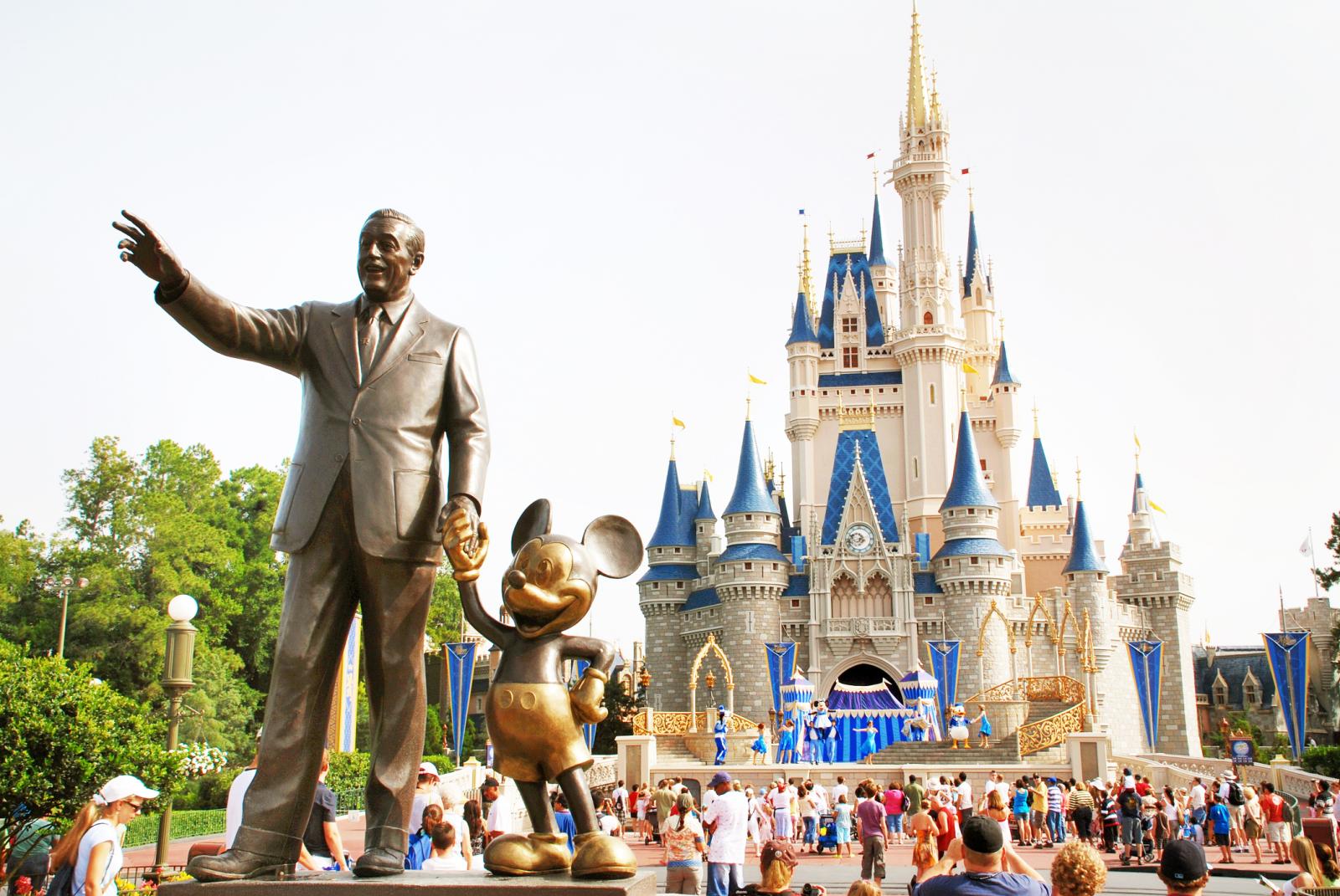Disney Castle in magic kingdom