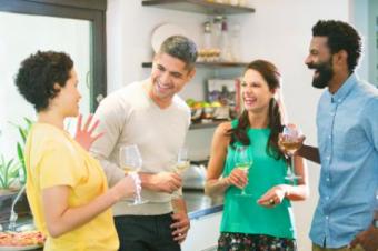 Parejasplaticando en la cocina