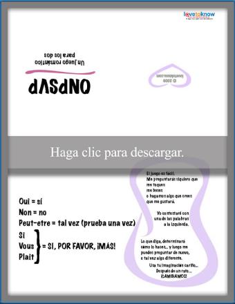 Carta romántica - ONPSVP