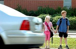 Pick students up safely.