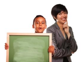 teacher and student