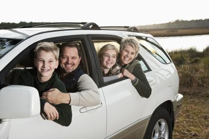 Family on Road Trip