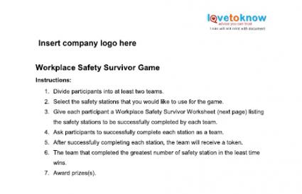 safety games for the workplace lovetoknow